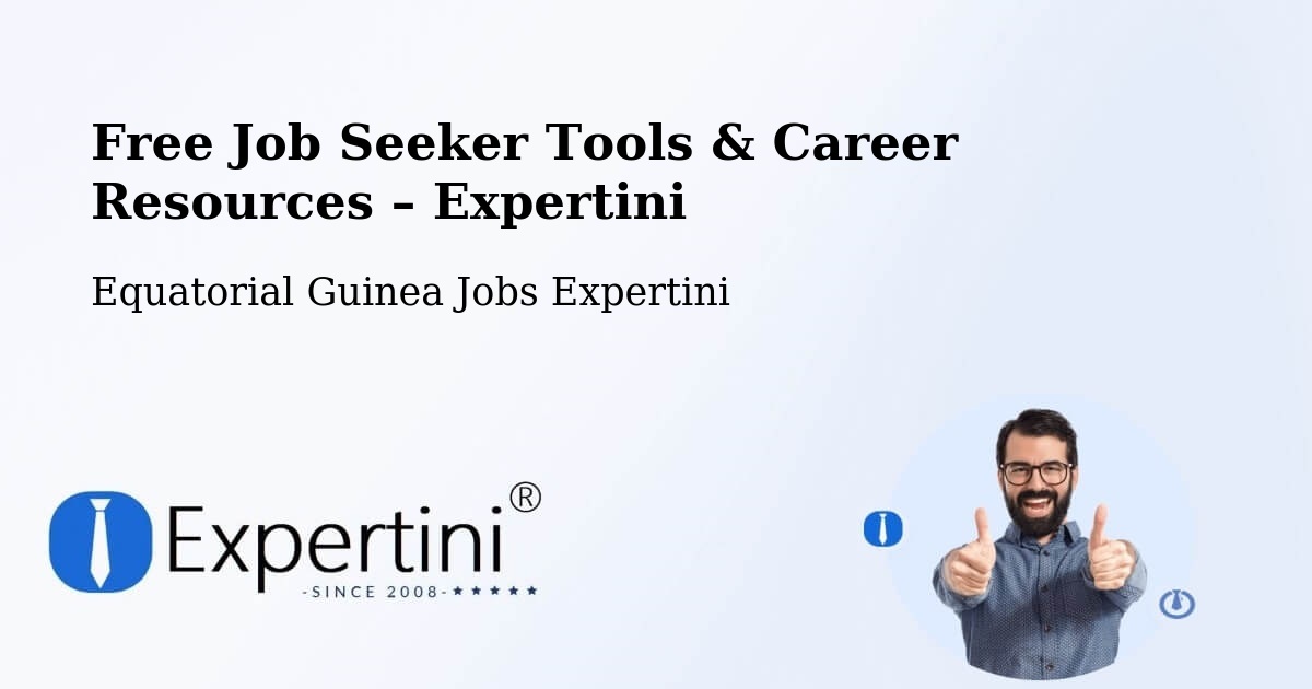 Free Job Seeker Tools & Career Resources – Aconibe - Aconibe, Equatorial Guinea Jobs Expertini
